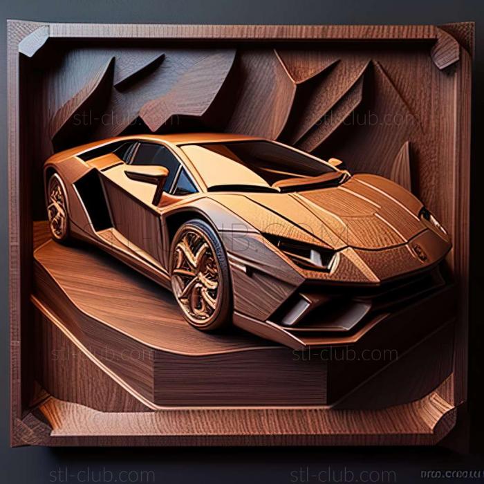 3D мадэль Lamborghini 291 (STL)